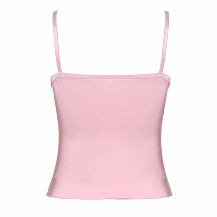 Coquette Girl Pink Bow Lace Top: Perfect for Spring Outfits & Date Nights