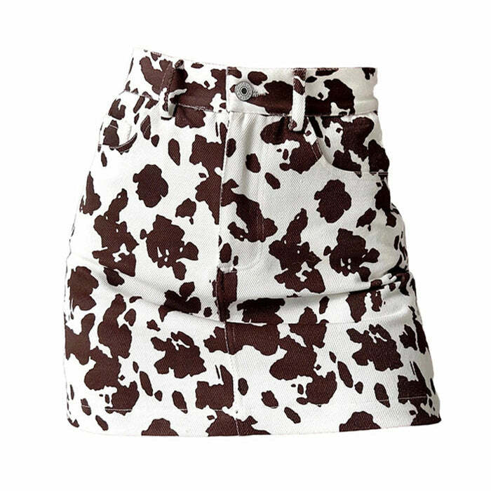 Cow Print Skirt: Trendy Outfit Ideas for Casual & Concert Looks