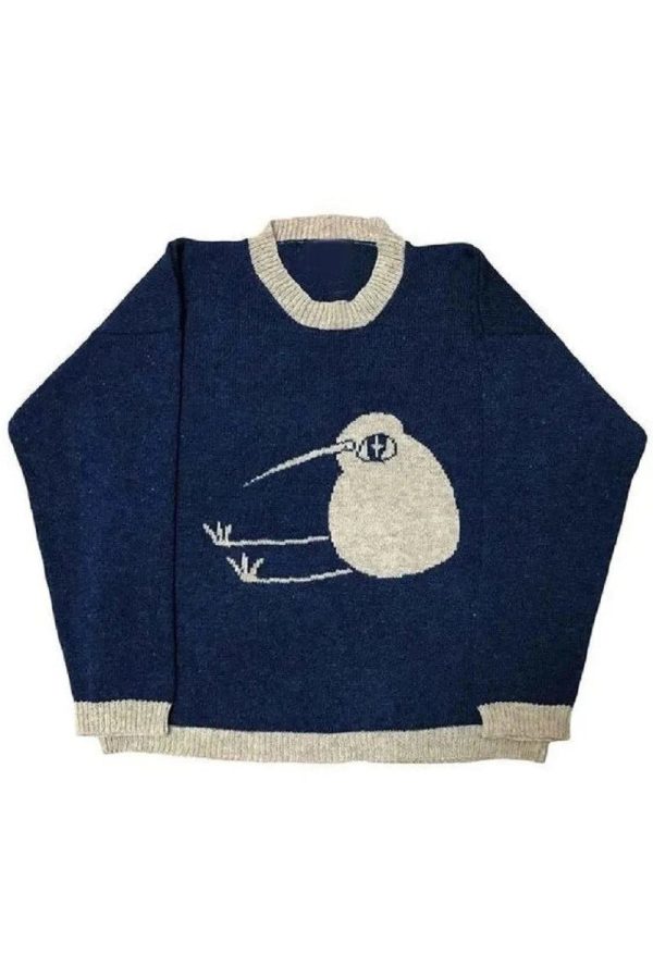 Cozy Kiwi Bird Sweater - Cute 2000s Outfits & Y2K Fashion Inspiration