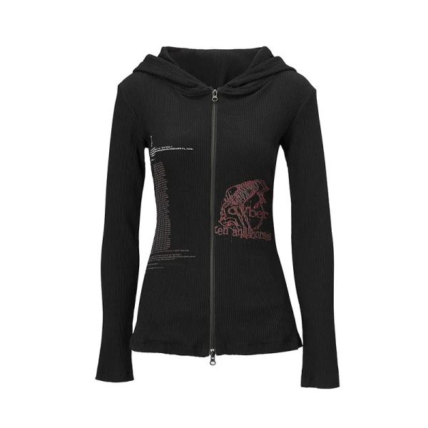 Cyber Enchantress Hoodie: Trendy Outfit Ideas for Concerts & Casual Days