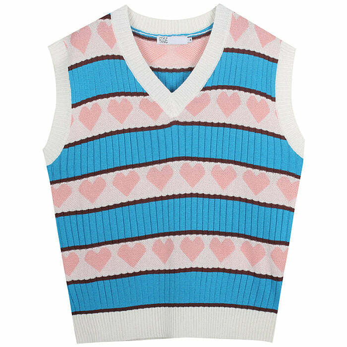 Danish Pastel Aesthetic Vest | Cute 2000s Outfits & Y2K Fashion