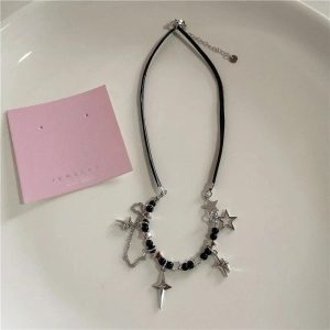 Dark Romance Layered Necklace: Perfect for Concert Outfits & Date Nights