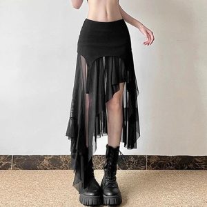 Desert Mirage Layered Skirt: Perfect for Spring Outfits & Concert Outfit Ideas