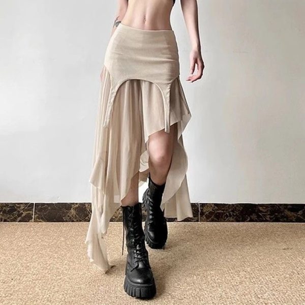 Desert Mirage Layered Skirt: Perfect for Spring Outfits & Concert Outfit Ideas