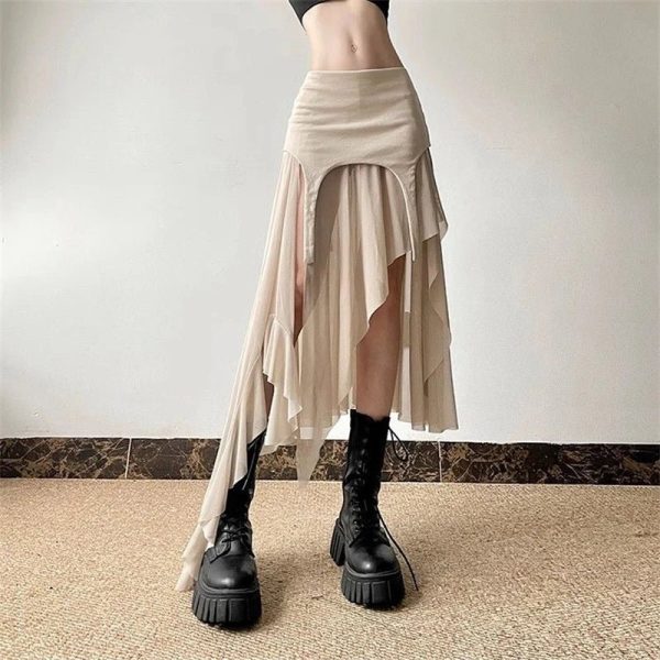 Desert Mirage Layered Skirt: Perfect for Spring Outfits & Concert Outfit Ideas