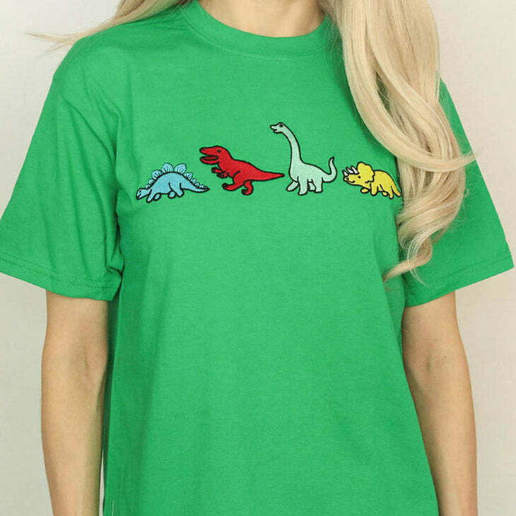 Dinosaur Family T-Shirt - Fun Outfit Idea for Casual Spring Outfits