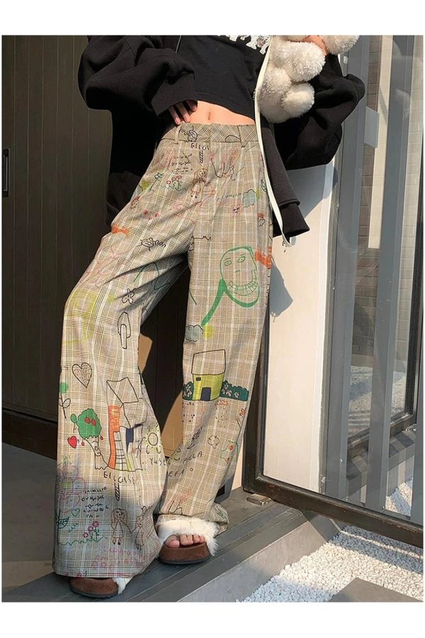 Doodle Dreams Plaid Pants: Trendy Outfit Ideas for Every Occasion