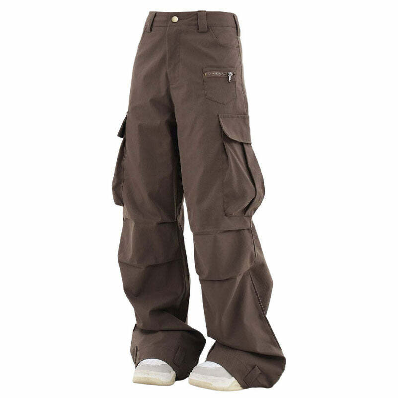 Downtown Girl Brown Cargo Pants - Cute 2000s Outfits & Y2K Fashion