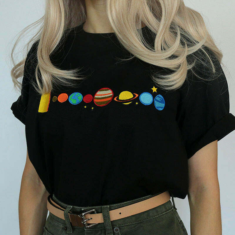 Dressed For Space Tee - Cute 2000s Outfits, Y2K Fashion, Flair Jeans Outfit