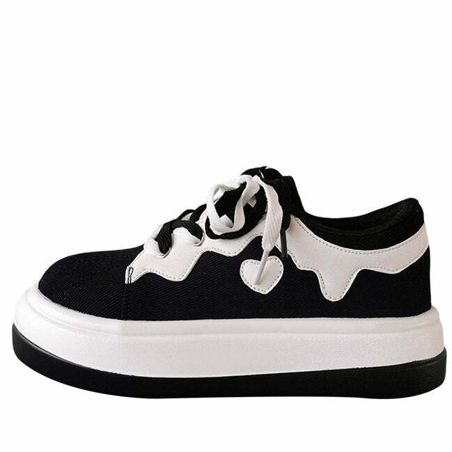 Emo Aesthetic Platform Sneakers: Perfect for Concerts & Casual Outfits