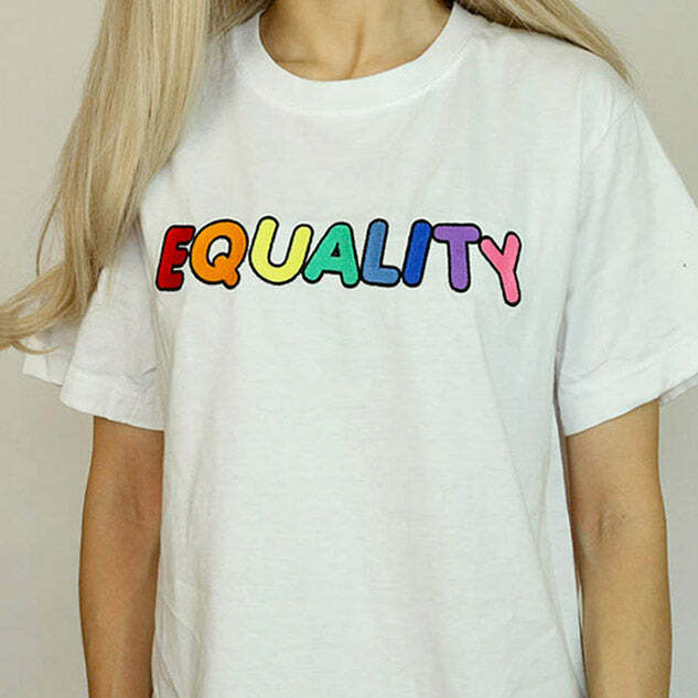 Equality Embroidered Tee: Trendy Outfit Ideas for Every Occasion