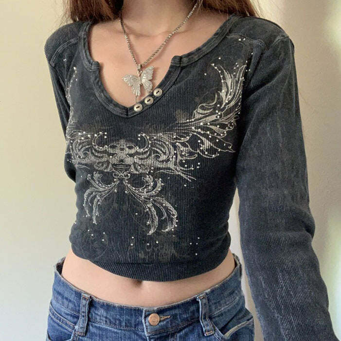 Fairy Grunge Aesthetic Crop Top: Trendy Outfit Ideas for Every Occasion