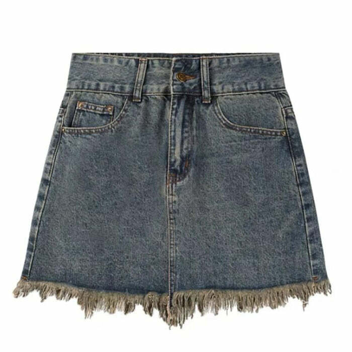 Fairy Grunge Denim Skirt: Trendy Outfit Ideas for Concerts & Casual Days