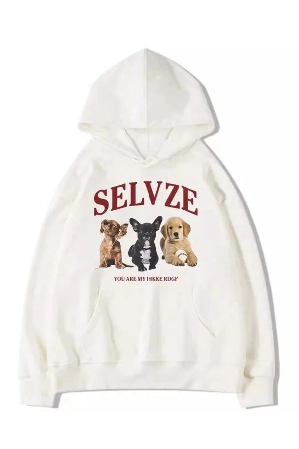 Fall Cute Puppy Graphic Hoodie: Trendy Outfit Ideas for Every Occasion