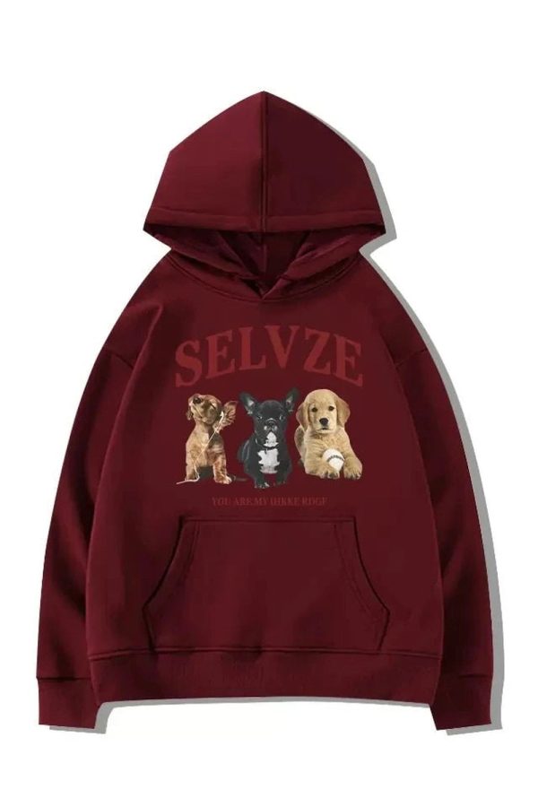 Fall Cute Puppy Graphic Hoodie: Trendy Outfit Ideas for Every Occasion