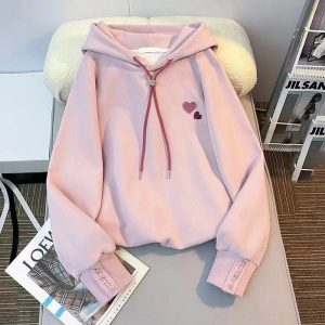 Fall Sweetheart Charm Hoodie - Cute 2000s Outfits & Y2K Fashion Inspiration