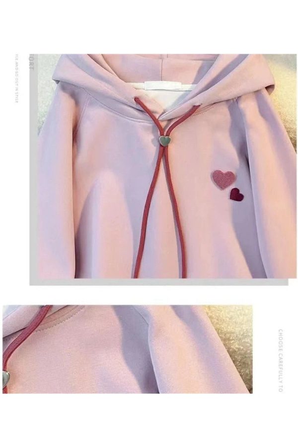 Fall Sweetheart Charm Hoodie - Cute 2000s Outfits & Y2K Fashion Inspiration