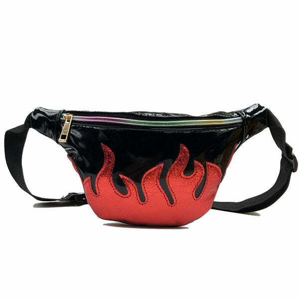 Flamin' Fanny Pack: Trendy Accessory for Concerts, Festivals & Outfits