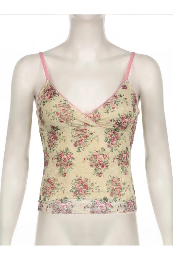 Floral Lace Vintage Top: Perfect for Spring Outfits & Dress to Impress