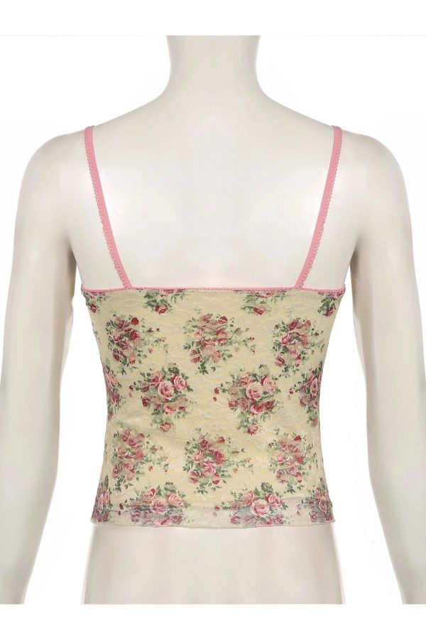 Floral Lace Vintage Top: Perfect for Spring Outfits & Dress to Impress