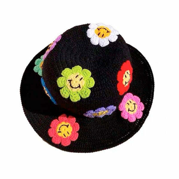 Flower Crochet Bucket Hat: Perfect for Spring Outfits & Concert Outfit Ideas