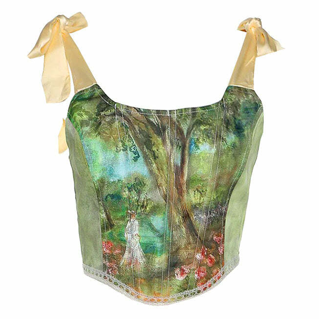 Forest Fairy Corset Top: Enchanting Outfit Ideas for Every Occasion