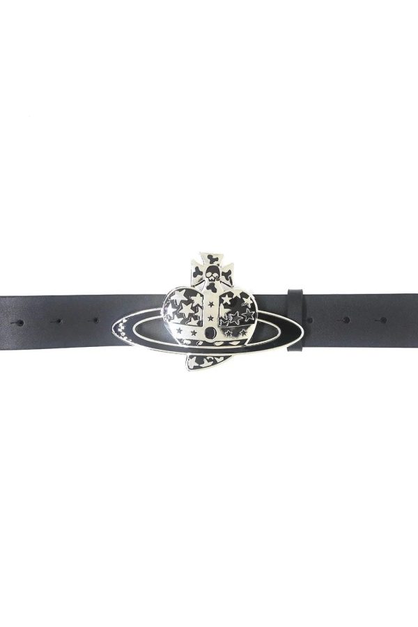 Galactic Skull Orbit Belt: Unique Accessory for Y2K & Concert Outfits