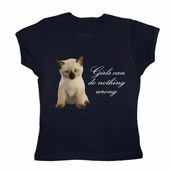 Girls Can Do Nothing Wrong Baby Tee - Trendy Outfit Ideas & Styles