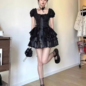 Gothic Princess Puff Sleeve Dress: Dreamy Outfit Ideas for Every Occasion