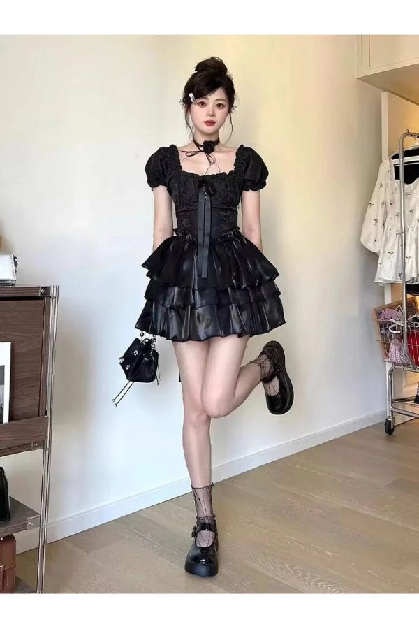 Gothic Princess Puff Sleeve Dress: Dreamy Outfit Ideas for Every Occasion