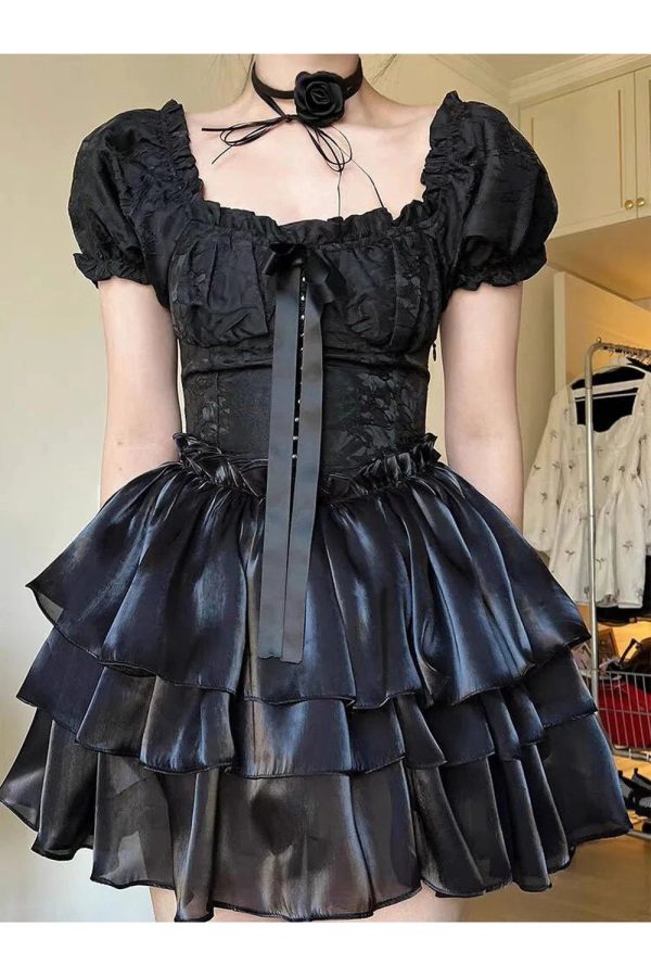 Gothic Princess Puff Sleeve Dress: Dreamy Outfit Ideas for Every Occasion