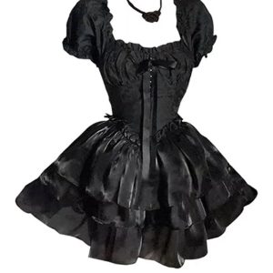 Gothic Princess Puff Sleeve Dress: Dreamy Outfit Ideas for Every Occasion