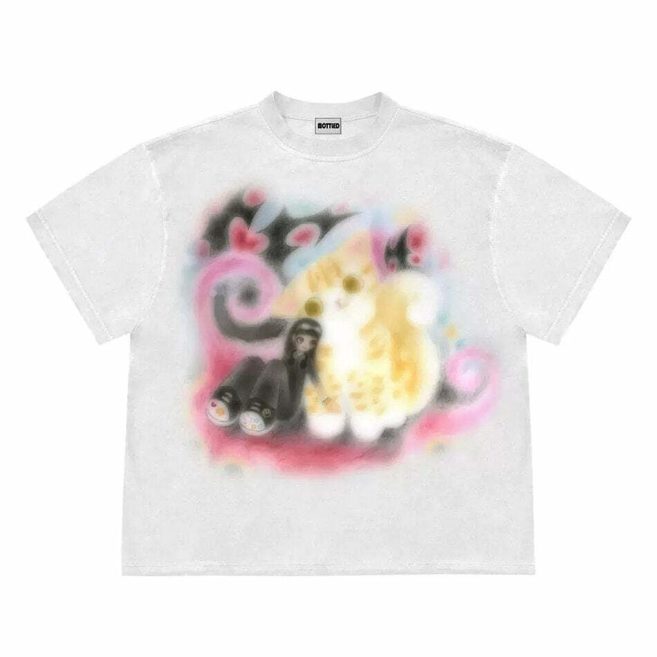 Graffiti Dreams Cat Shirt: Trendy Outfit Ideas for Every Occasion