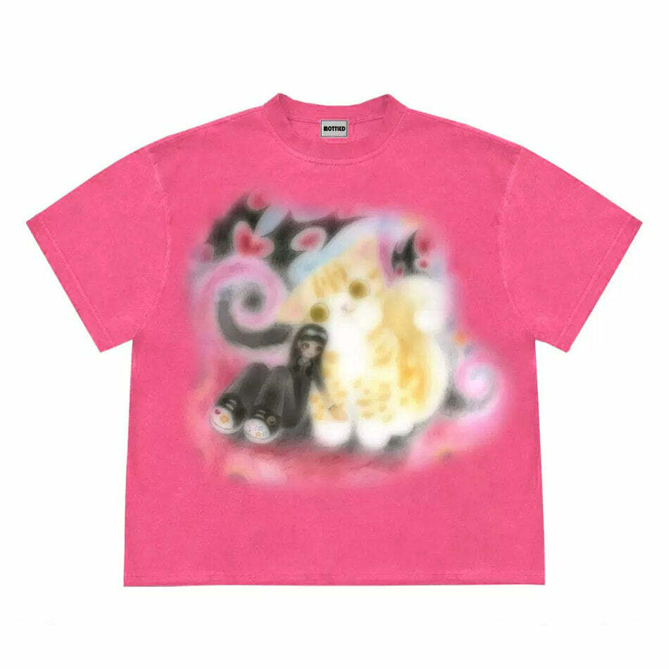 Graffiti Dreams Cat Shirt: Trendy Outfit Ideas for Every Occasion