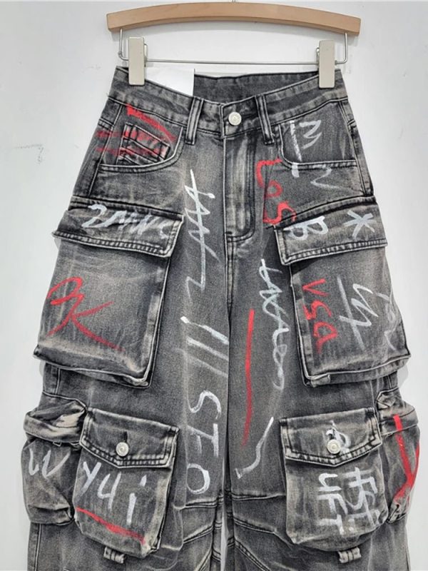 Graffiti Riot Cargo Jeans: Trendy Outfit Ideas for Casual & Concert Looks