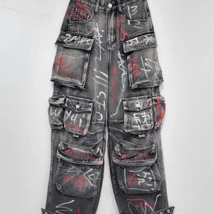 Graffiti Riot Cargo Jeans: Trendy Outfit Ideas for Casual & Concert Looks