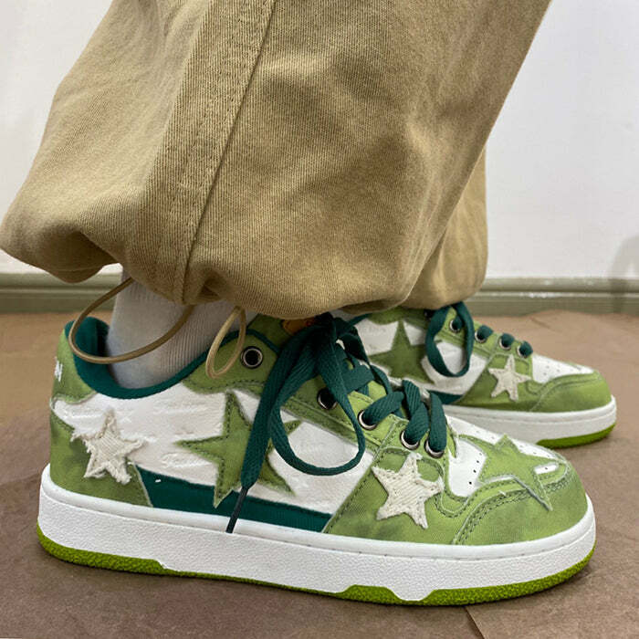 Green Star Sneakers: Trendy Outfit Ideas for Every Occasion & Style