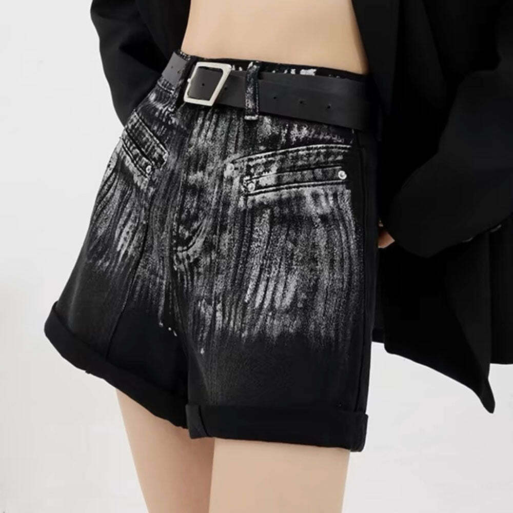 Grunge Aesthetic Denim Shorts: Trendy Outfit Ideas for Every Occasion