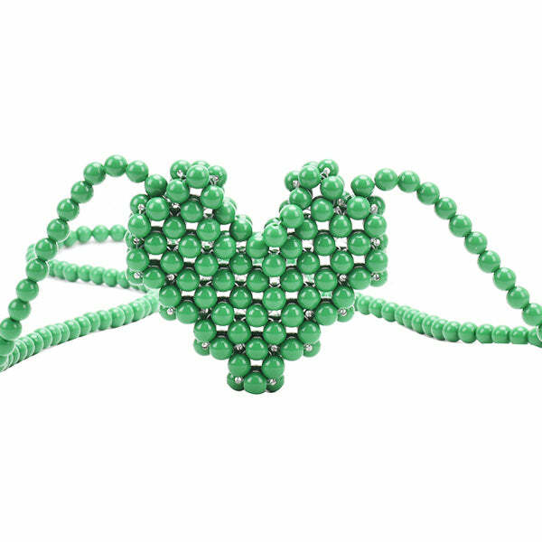 Heart Beaded Handbag: Perfect for Concerts, Date Nights, and Spring Outfits