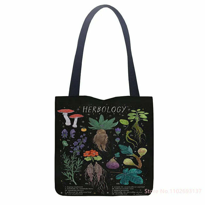 Herbology Shoulder Bag: Perfect for Concerts, Casual Outfits