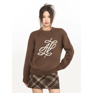 Heritage Monogram Sweater: Chic Outfit Ideas for Every Occasion