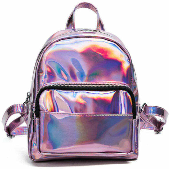 Holo Mini Backpack - Cute 2000s Outfits, Y2K Fashion, McBling Style