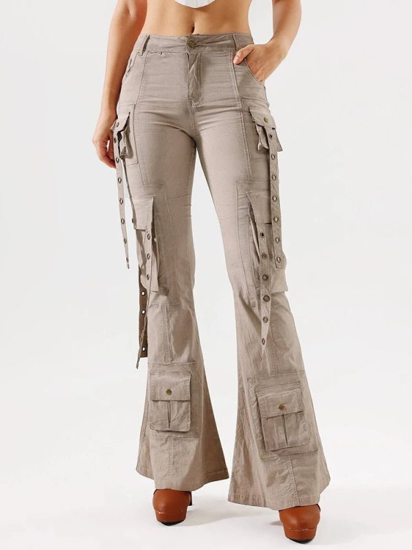 Hybrid Harness Split Jeans | Y2K Fashion, 2000s Outfits, Flair Jeans