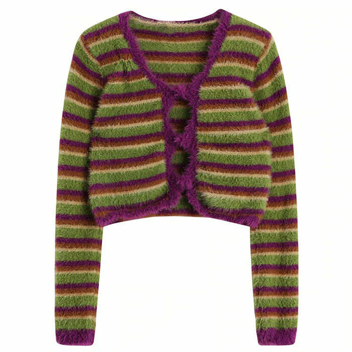 Indie Kid Fuzzy Cardigan: Perfect for Spring Outfits & Concert Outfit Ideas