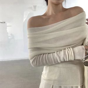 Ivory Off-Shoulder Wrap Top: Chic Outfit Ideas for Every Occasion