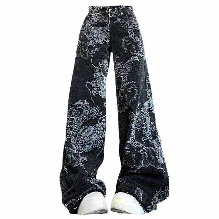 Japanese Dragon Aesthetic Jeans: Trendy Outfit Ideas for Every Occasion