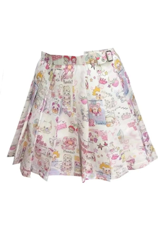 Kawaii Wonderland Pleated Skirt: Cute Outfit Ideas for Every Occasion