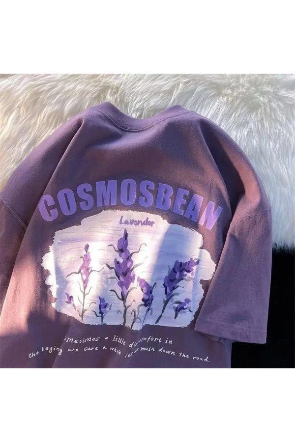 Lavender Dreamscape Graphic T-Shirt: Trendy Outfit Ideas for Every Occasion