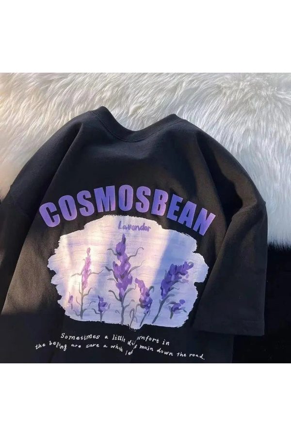 Lavender Dreamscape Graphic T-Shirt: Trendy Outfit Ideas for Every Occasion