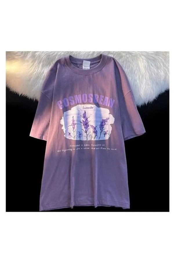 Lavender Dreamscape Graphic T-Shirt: Trendy Outfit Ideas for Every Occasion